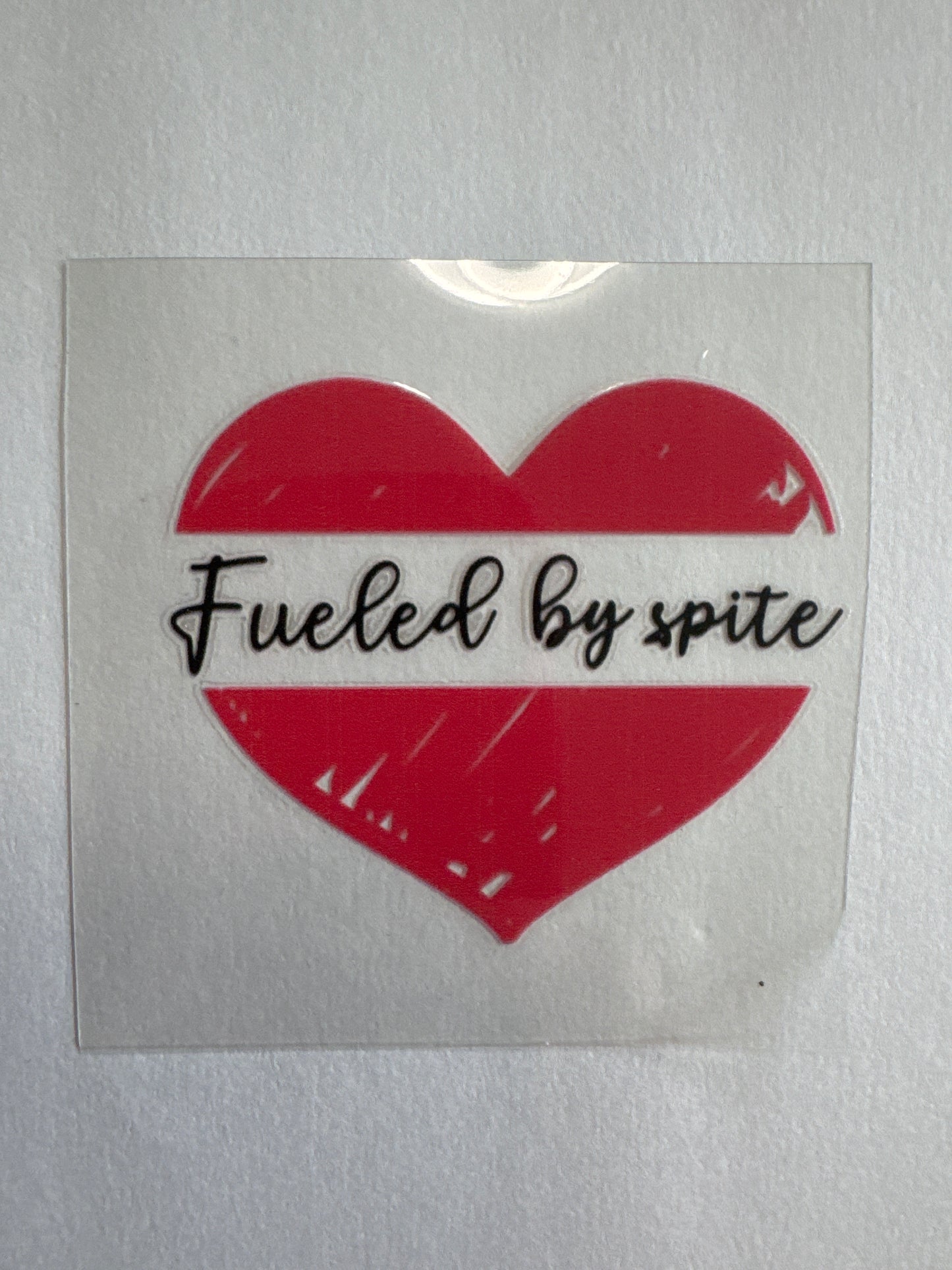 Fueled by spite