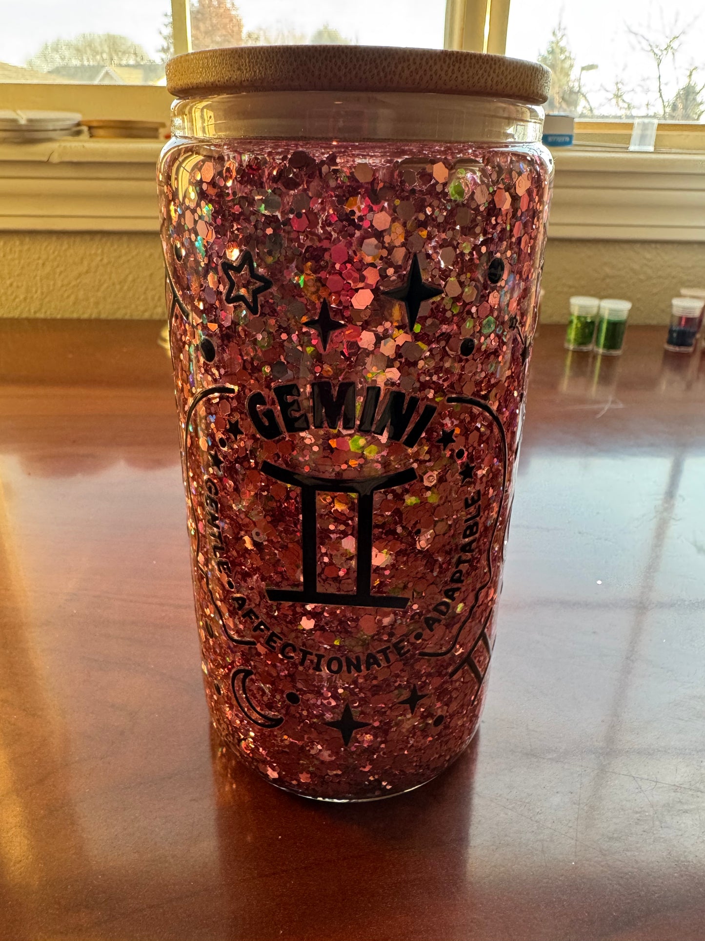 Custom Snow Globe Tumbler 16oz