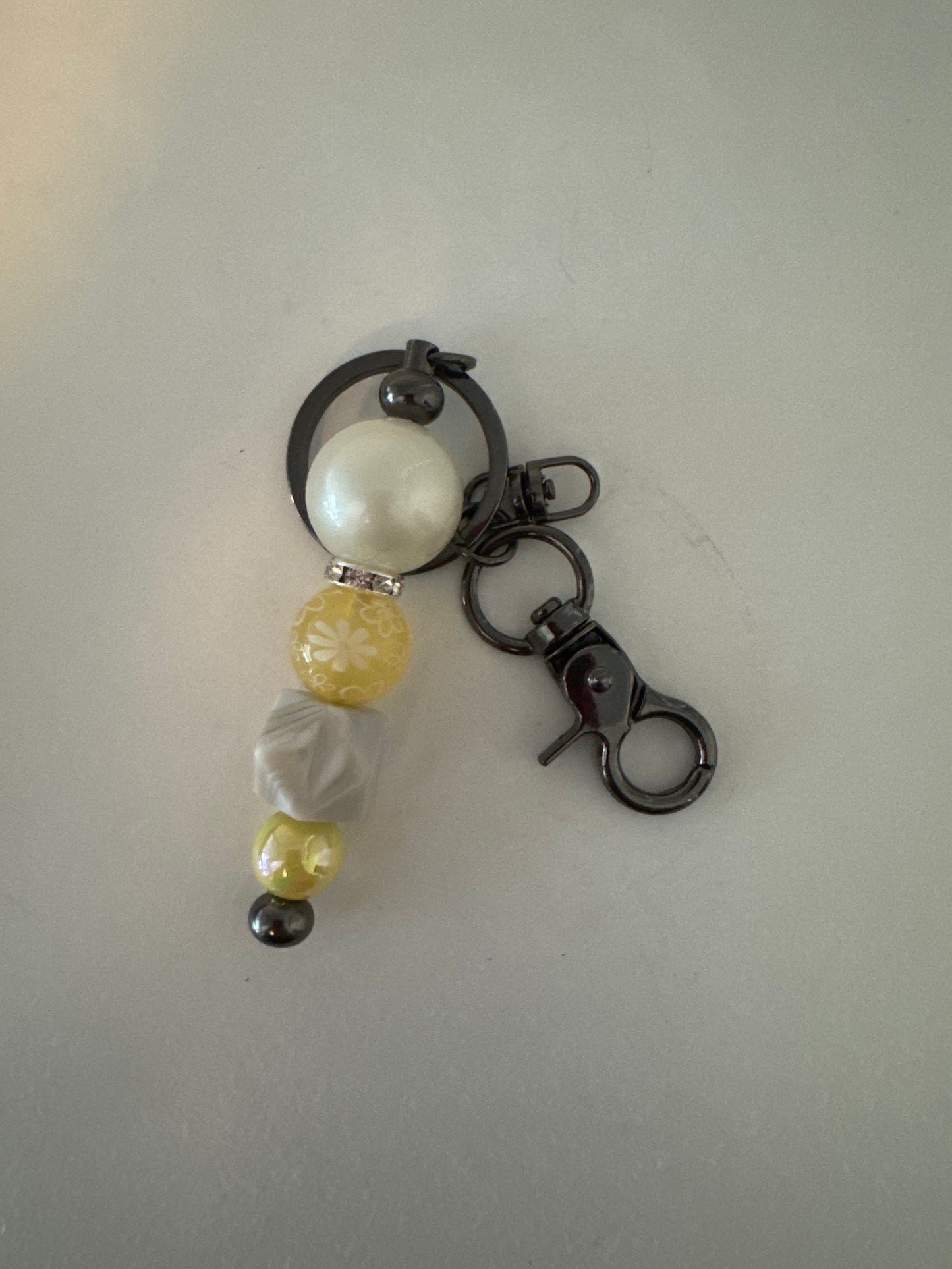 Yellow keychain