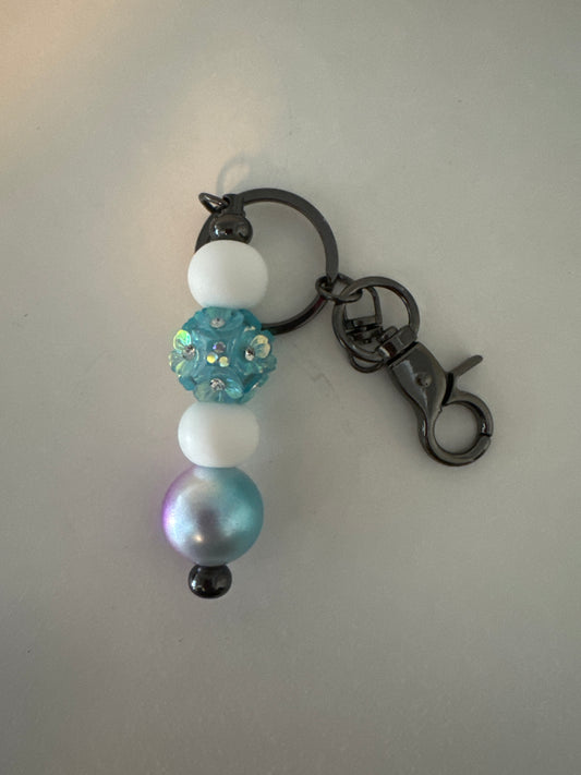 Blue keychain